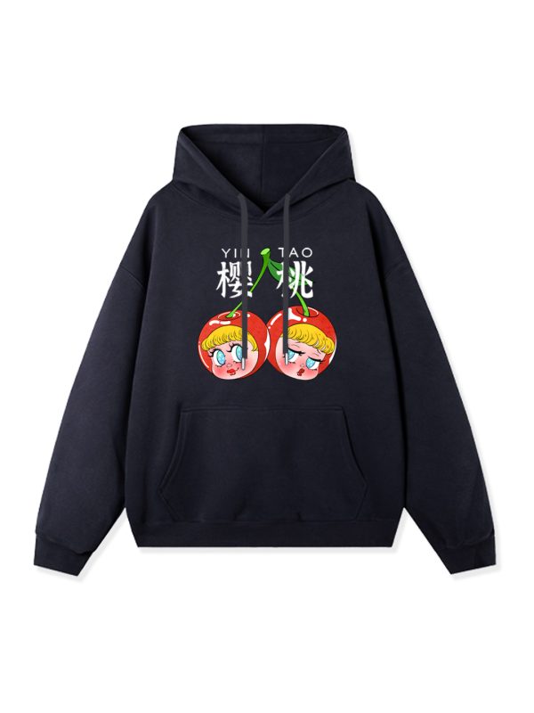 樱桃 Yintao Hoodies - Image 6